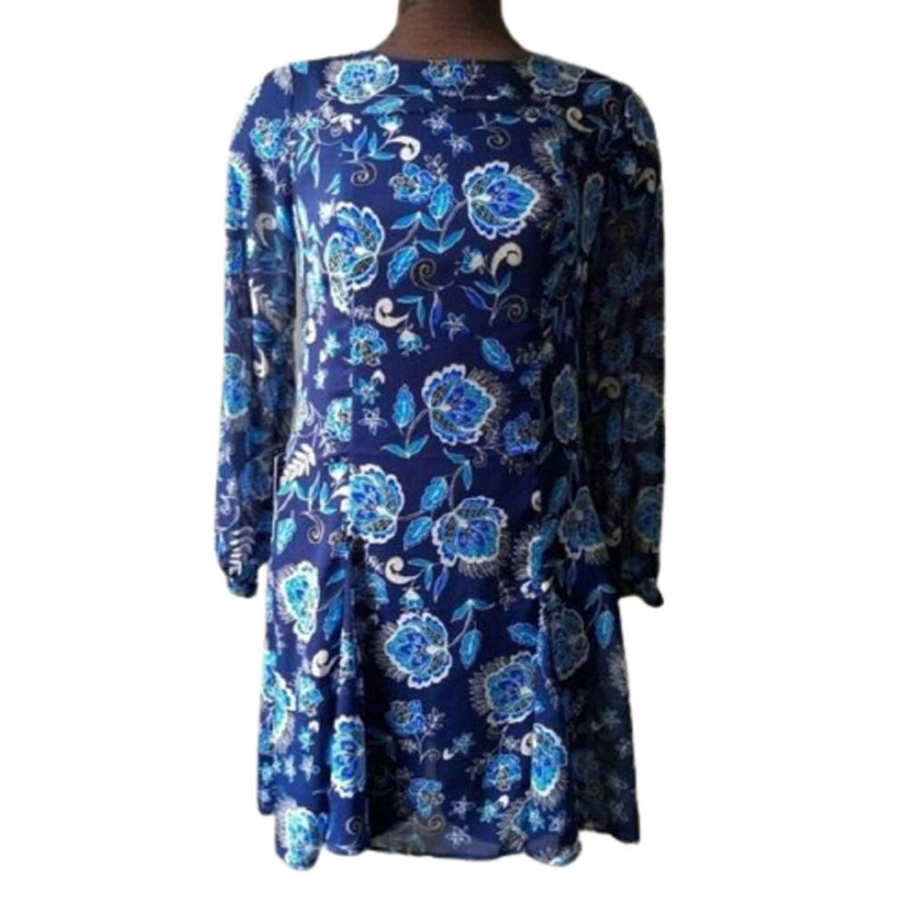The Limited Floral Long sleeve Dress size 4P NWT